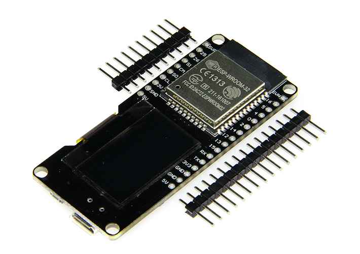 Foto Microcontrolador con Wi-Fi y Bluetooth BLE incorporados.